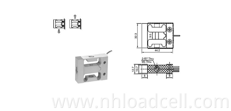 half-bridge load cell